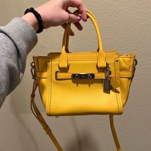 Coach Yellow Purse